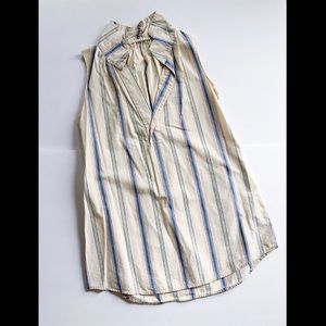 JCrew Original Sample Sleeveless Striped Top